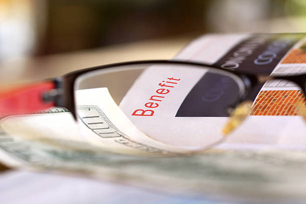 Benefit headlines through reading glasses
